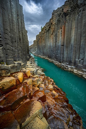 Stuolagil Canyon