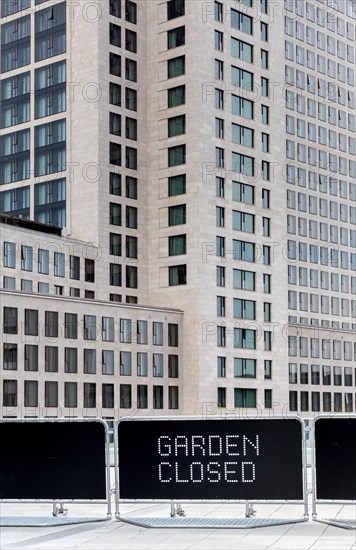 Facade of the Waldorf Astoria in City West