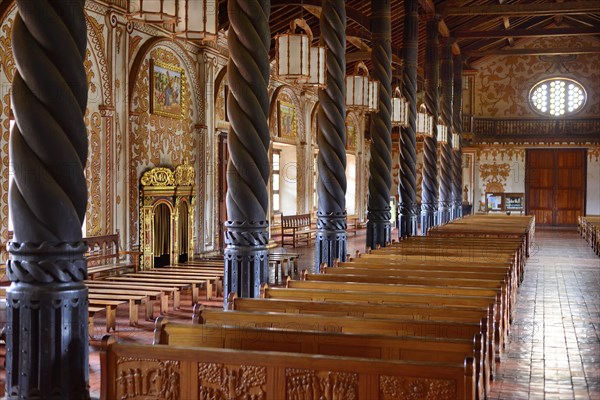 Interior of the Mission Church Catedral Inmaculada