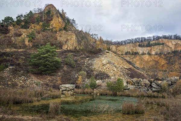 Disused porphyry quarry