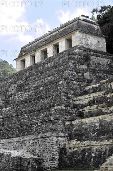 Pre-Columbian Maya site of Palenque