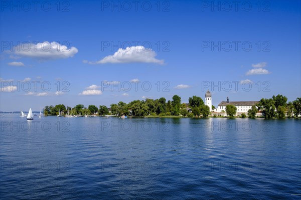 Fraueninsel with Frauenwoerth Monastery