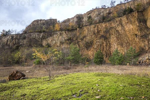 Disused porphyry quarry