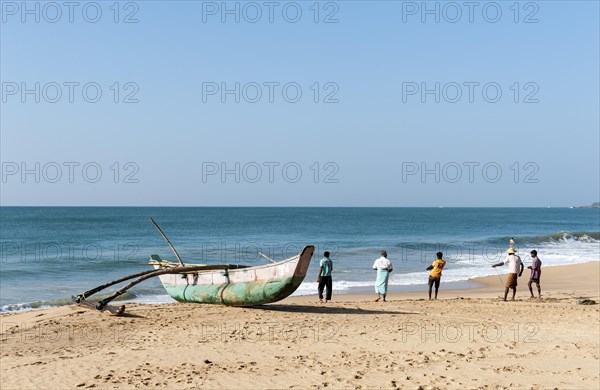 Fishermen at work