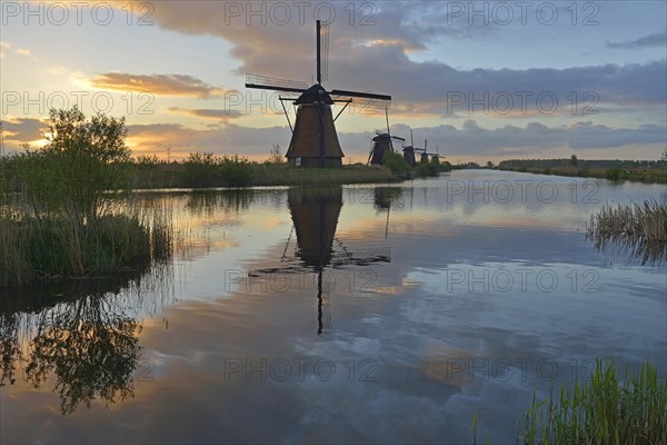 Mills on the Overwaard Polder