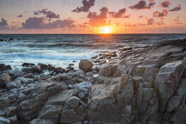 Evening mood at the coastal section Hovs Hallar