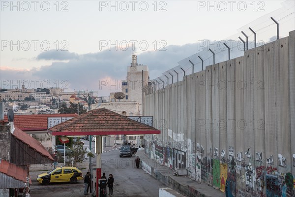 Caritas Street near Gilo Checkpoint