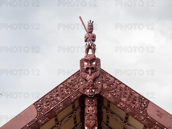 Carved gable