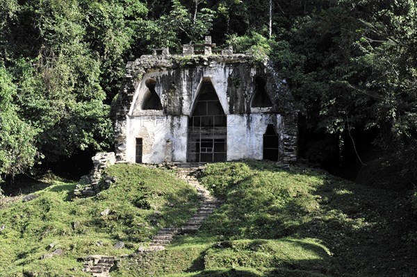 Pre-Columbian Maya site of Palenque