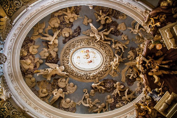 Baroque ceiling of San Domenico