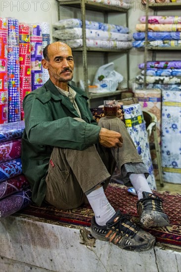 Colourful clothing shops