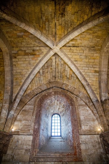 Interior of the castle