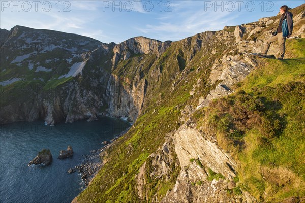 Midsummer night on the cliffs of Slieve League