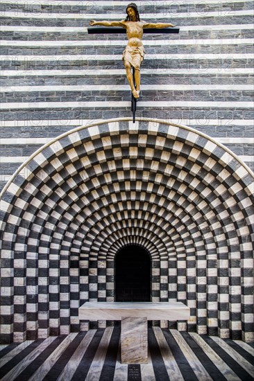 Church of San Giovanni Battista by Mario Botta