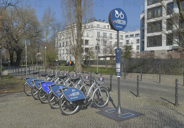 Deezer Nextbike rental bikes