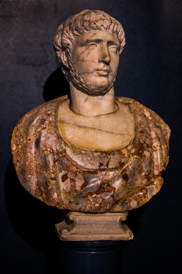 Antique Male Portrait Bust