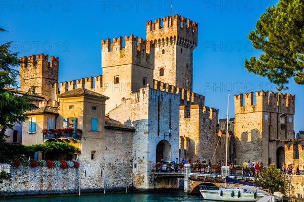 Sirmione with Scaliger Castle