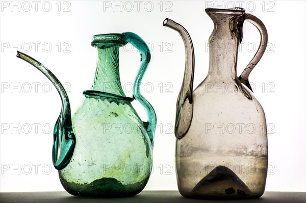 Glass jugs 18th-19th c. A. D. Shiraz