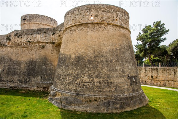 13th century Staufer castle Manfredonia