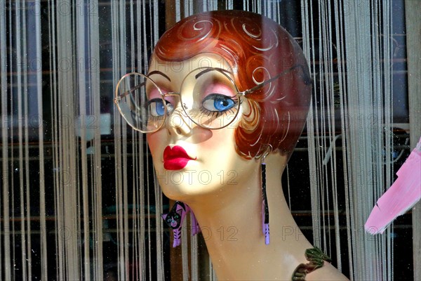 Opticians shop window