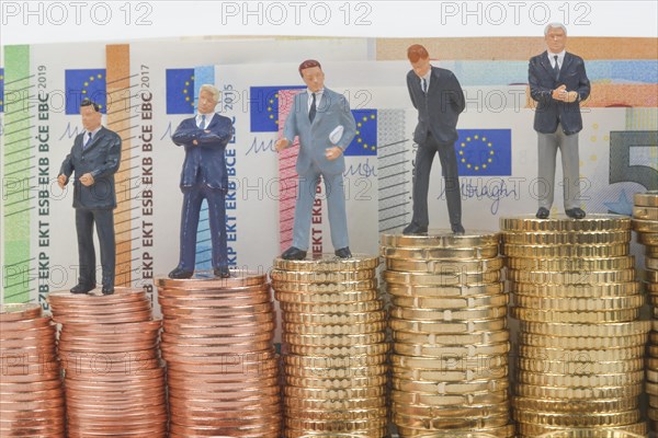 Stacks of coins