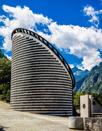 Church of San Giovanni Battista by Mario Botta