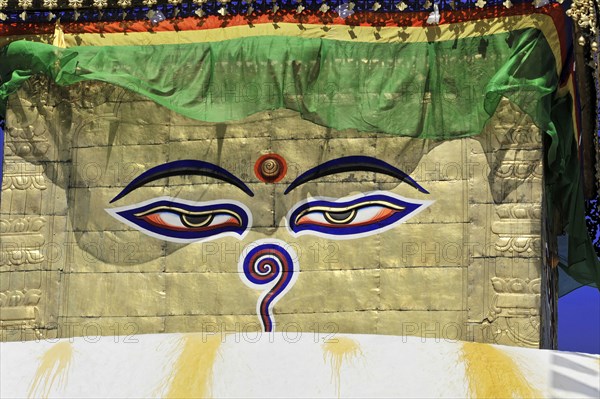 The eyes of Buddha