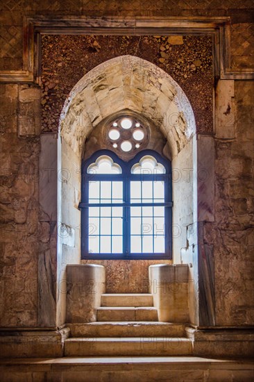 Interior of the castle