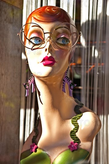 Opticians shop window