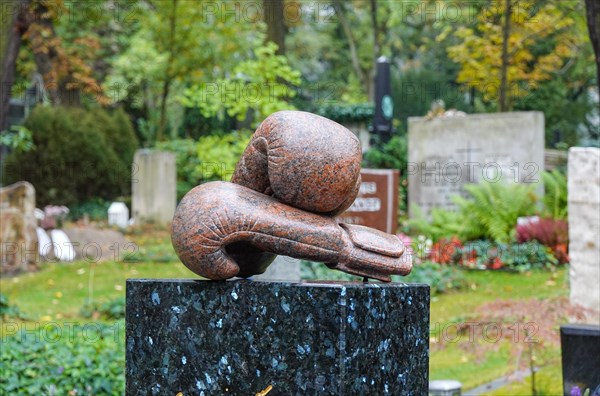 Grave of the sportsman Rocky Graciano Rocchigiani