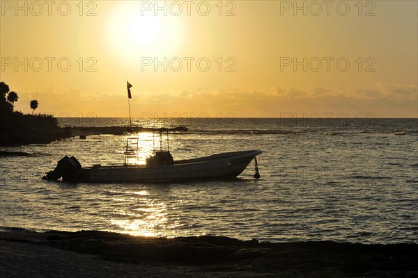 Sunset on the beach