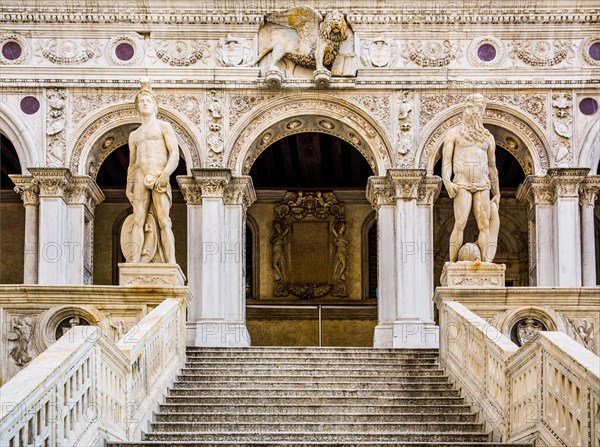 Detail of the Scala dei Giganti