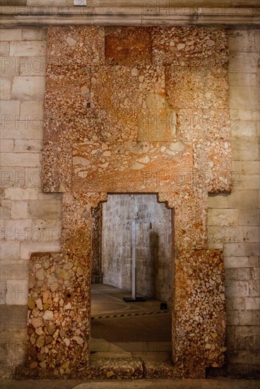 Interior of the castle