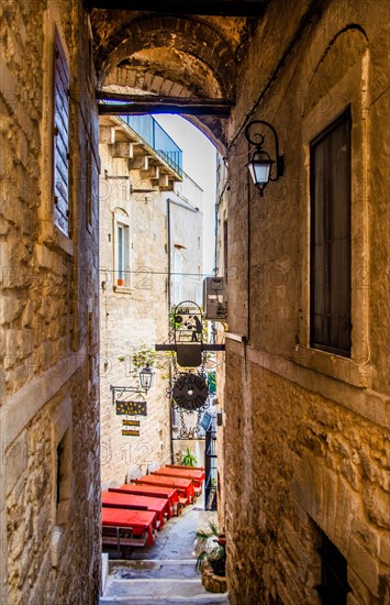 Old town alleys of Vieste