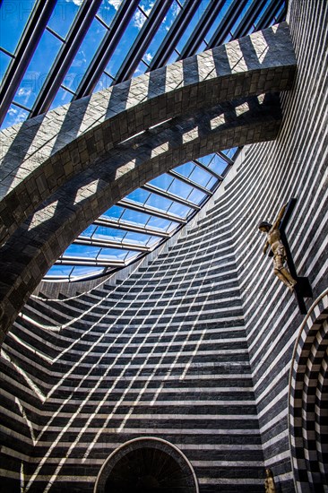 Church of San Giovanni Battista by Mario Botta