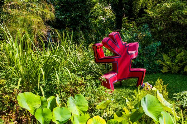 Sculpture by Keith Haring