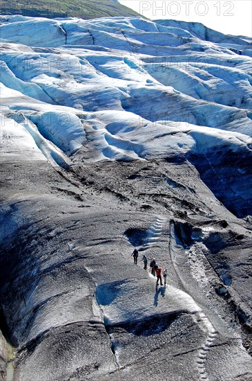 Glacier Hike at Svinafellsjoekull