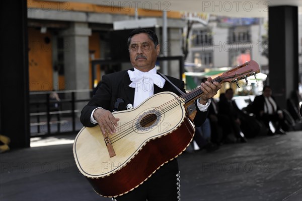 Mexican musicians at Plaza Garibaldi