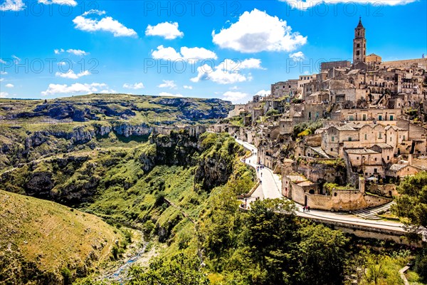 Matera with Cathedral