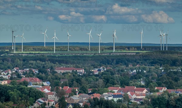 Wind turbines near Trebbin