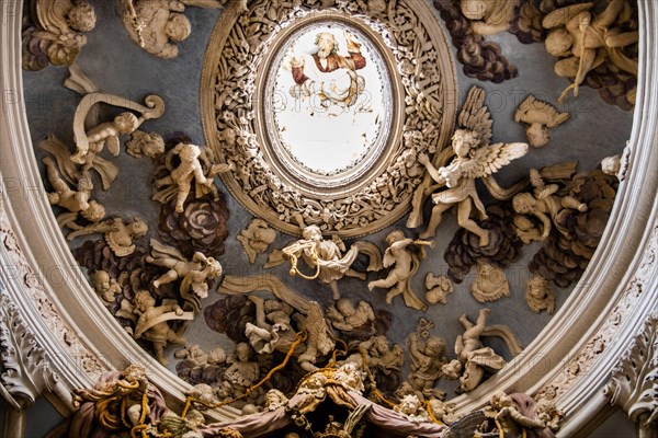 Baroque ceiling of San Domenico