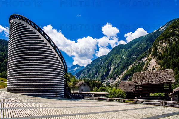 Church of San Giovanni Battista by Mario Botta