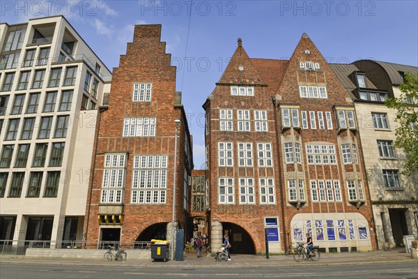 Robinson Crusoe House and Atlantis House (from left)