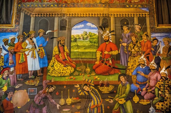 Reception of the Mughal ruler Humayun 1544