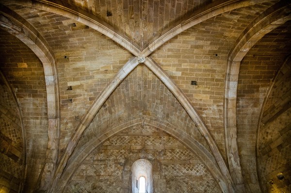 Interior of the castle