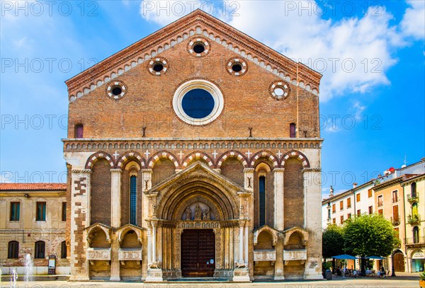 Magnificent Gothic-style lunette of the San Lorenzo portal