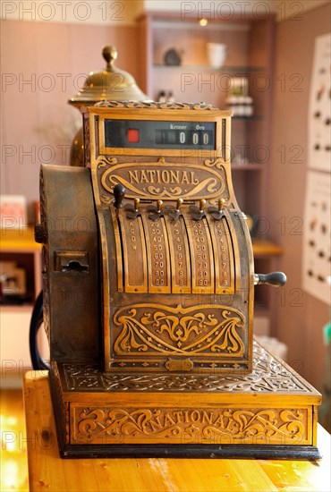 Cash register in the oldest house