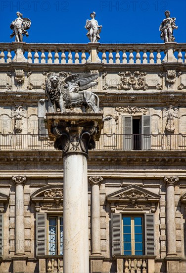 Palazzo Maffei from 1668