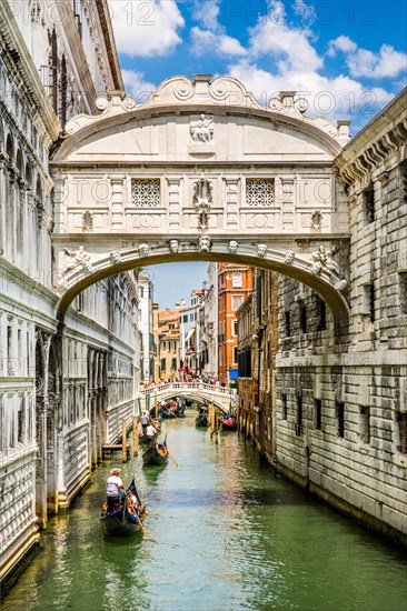 Prison connected by the Bridge of Sighs