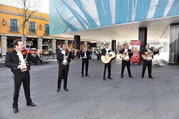 Mexican musicians at Plaza Garibaldi